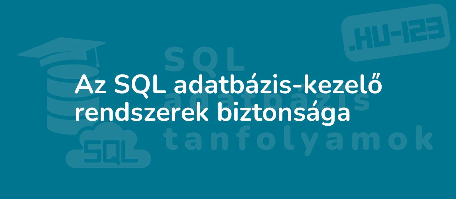 secure database management systems for sql illustrated with a sleek design and a sense of reliability