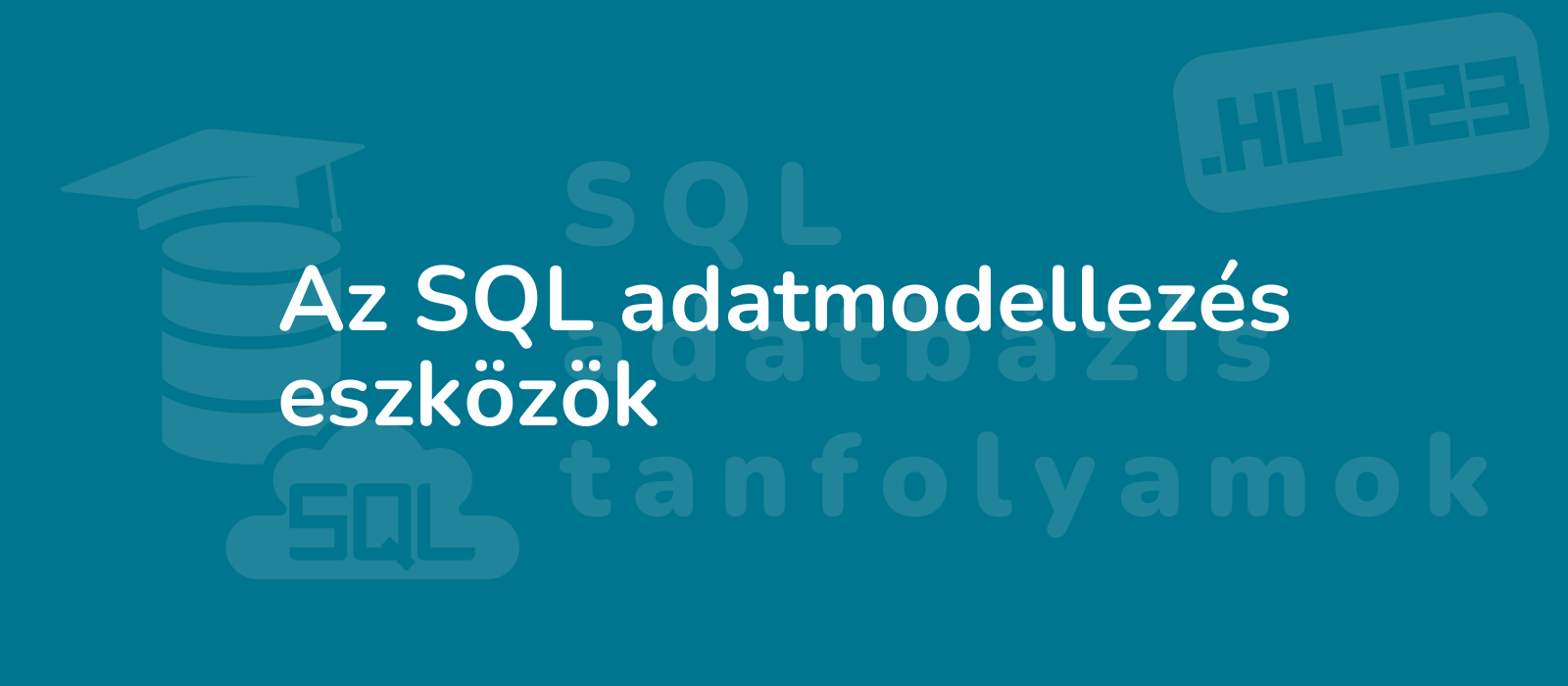 professional graphic showcasing sql data modeling tools with a sleek design 8k resolution and attention to detail