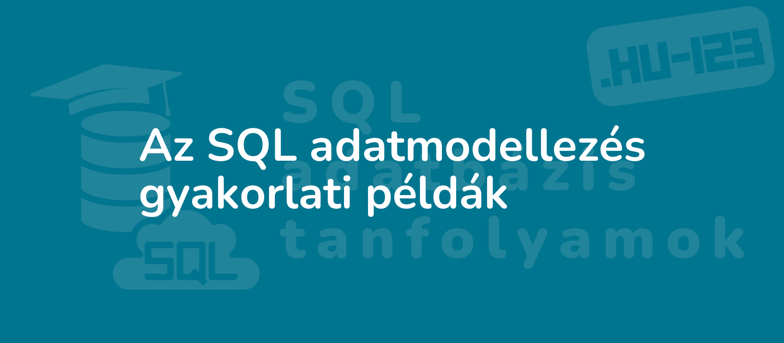 an illustrative image of practical sql data modeling examples featuring a professional setting with a clean and modern aesthetic