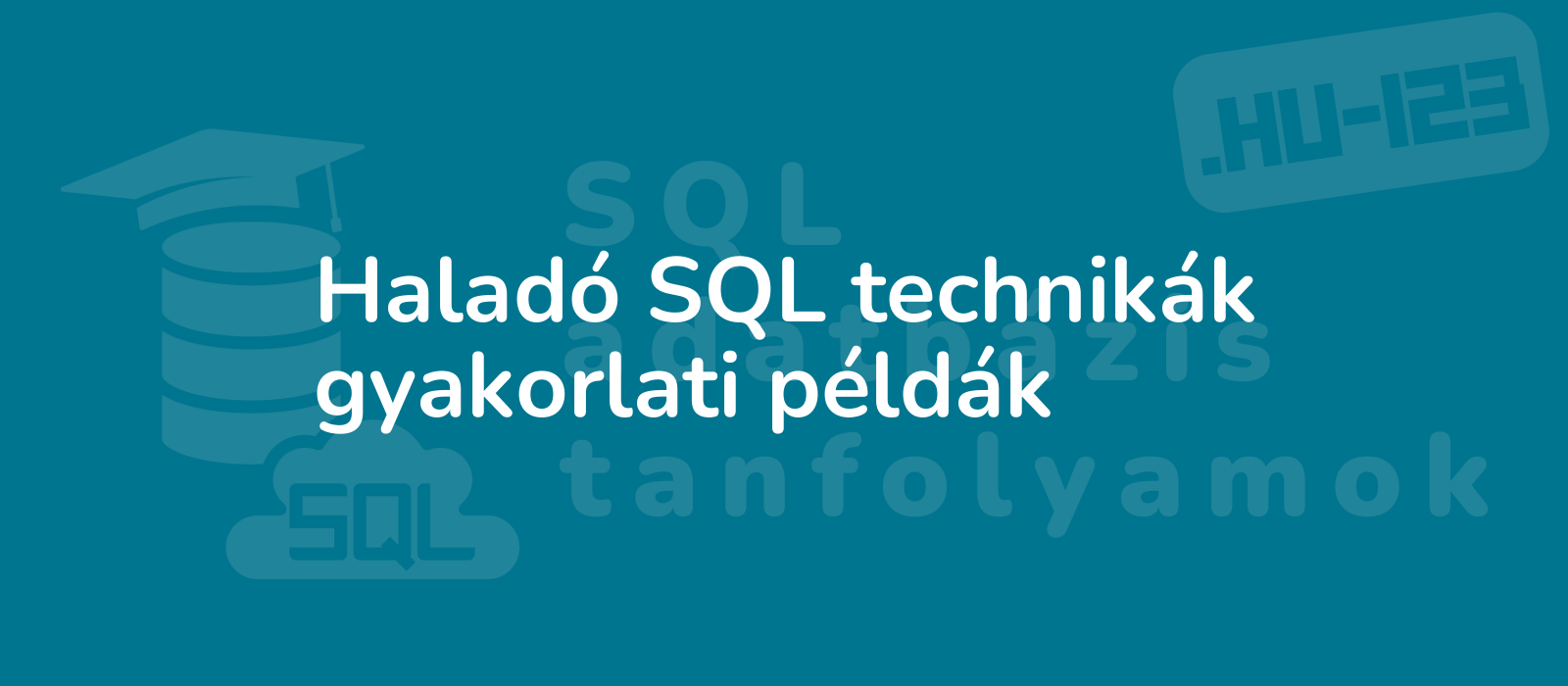 expertly illustrated sql examples in action showcasing advanced techniques with a modern tech themed background