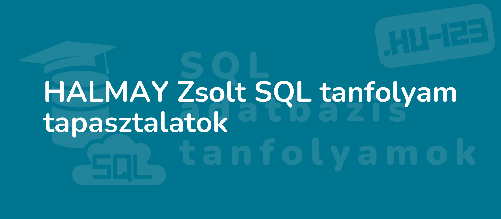 the description of the representative image for the title halmay zsolt sql tanfolyam tapasztalatok is energetic student engaged in sql course showcasing knowledge and enthusiasm against a professional backdrop informative dynamic